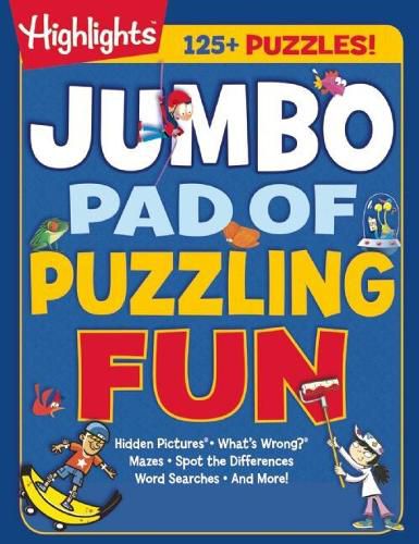 Cover image for Jumbo Pad of Puzzling Fun