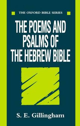 Cover image for The Poems and Psalms of the Hebrew Bible