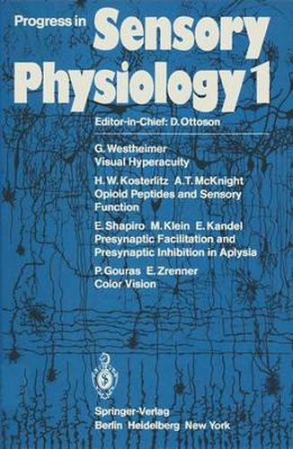 Cover image for Progress in Sensory Physiology