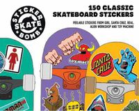 Cover image for Stickerbomb Skate: 150 Classic Skateboard Stickers