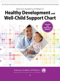 Cover image for AAP Healthy Development and Well-Child Support Chart