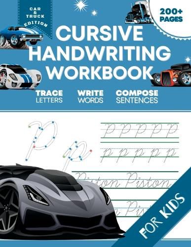 Cover image for Cursive Handwriting Workbook for Kids