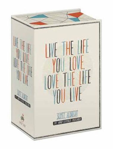 Live The Life You Love Postcard Box