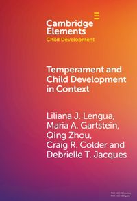 Cover image for Temperament and Child Development in Context