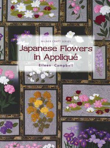 Cover image for Japanese Flowers in Applique