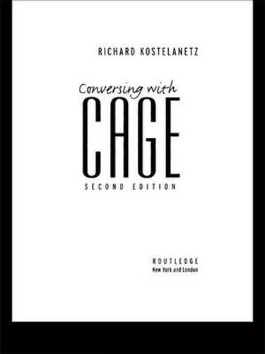 Cover image for Conversing with Cage