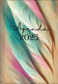 Cover image for The Treasure of Wisdom - 2025 Daily Agenda - Pastel Feathers