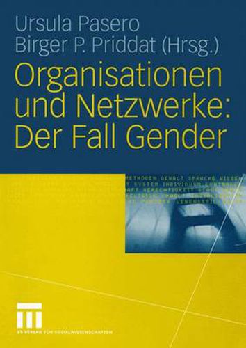 Cover image for Organisationen Und Netzwerke: Der Fall Gender