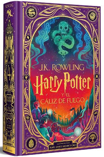 Cover image for Harry Potter y el caliz de fuego (Harry Potter ediciones ilustradas interactivas 4) / Harry Potter and the Goblet of Fire