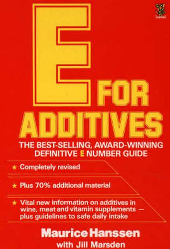 Cover image for E for Additives