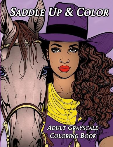 Cover image for Saddle Up & Color