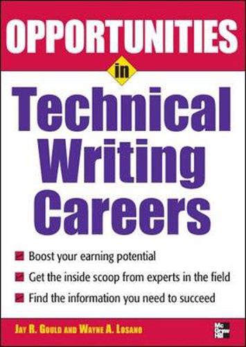 Cover image for Opportunites in Technical Writing