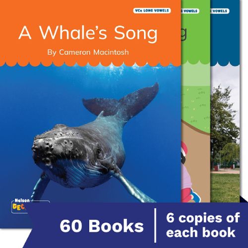 Cover image for Nelson Decodable Readers Vce Long Vowels Small Group Pack X 60