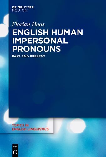 Cover image for English Human Impersonal Pronouns