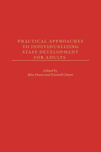 Cover image for Practical Approaches to Individualizing Staff Development for Adults