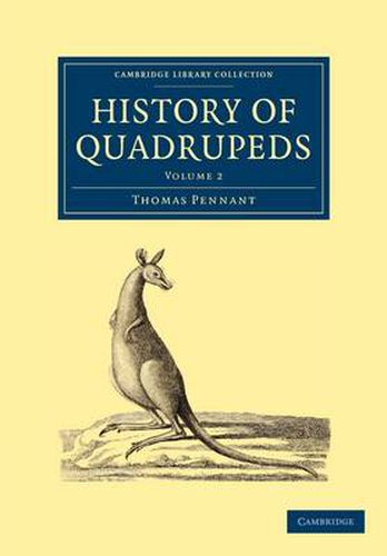 Cover image for History of Quadrupeds