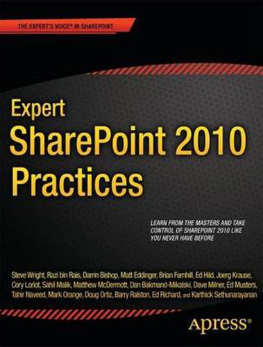 Expert SharePoint 2010 Practices