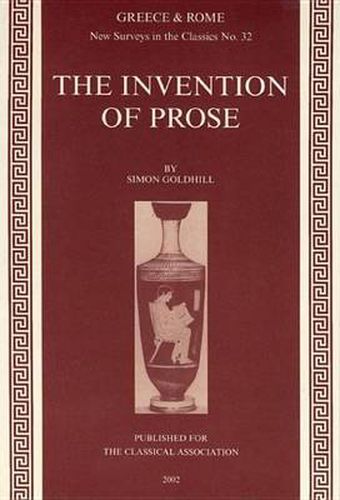 Cover image for The Invention of Prose