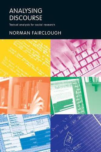 Cover image for Analysing Discourse: Textual Analysis for Social Research