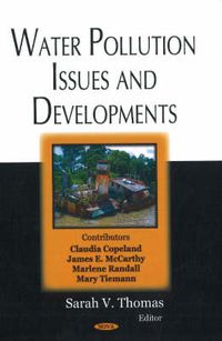 Cover image for Water Pollution: Issues & Developments