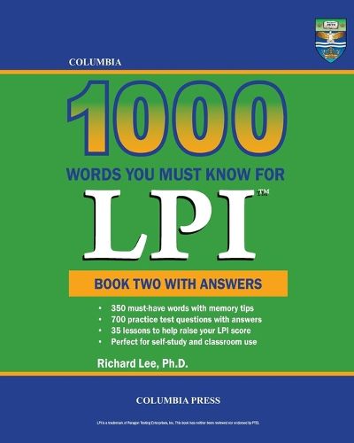 Cover image for Columbia 1000 Words You Must Know for LPI: Book Two with Answers