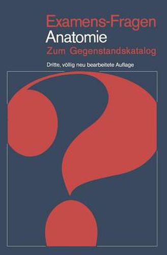 Cover image for Examens-Fragen Anatomie