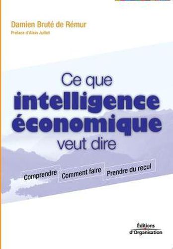 Cover image for Ce que intelligence economique veut dire: Comprendre. Comment faire. Prendre du recul.