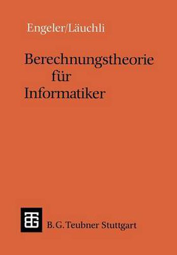 Berechnungstheorie Fur Informatiker