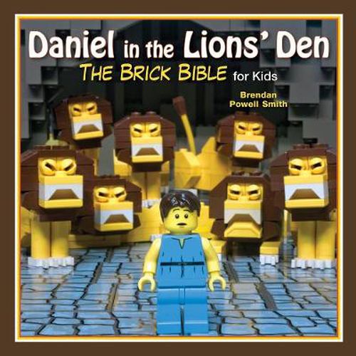Cover image for Daniel in the Lions' Den: The Brick Bible for Kids