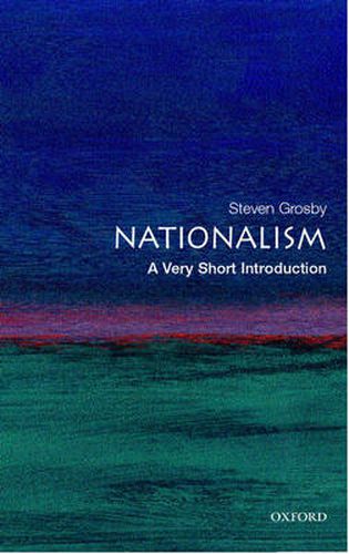 Cover image for Nationalism: A Very Short Introduction