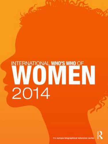 Cover image for International Who's Who of Women 2014