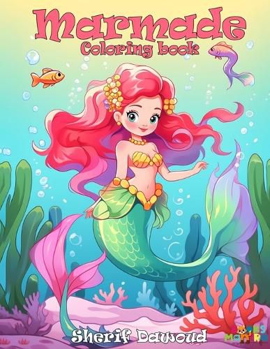 Cover image for Mermaid Colouring Book