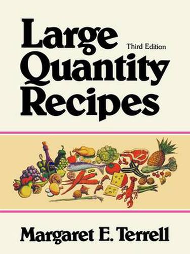 Cover image for Large Quantity Recipes