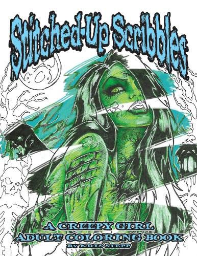 Cover image for Stitched Up Scribbles Adult Coloring Book