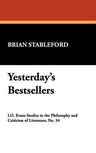 Cover image for Yesterday's Bestsellers