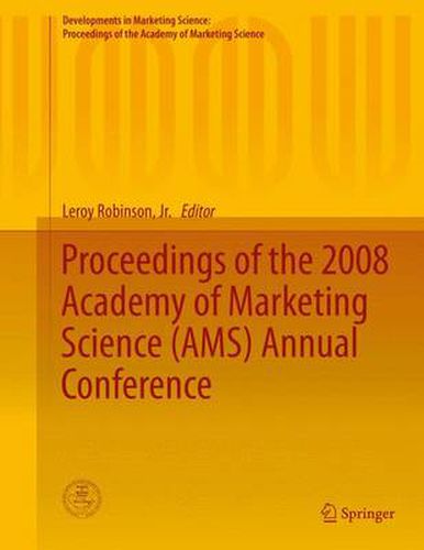 Cover image for Proceedings of the 2008 Academy of Marketing Science (AMS) Annual Conference