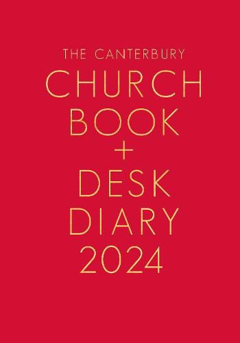 Cover image for The Canterbury Church Book and Desk Diary 2024 Hardback Edition