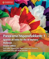 Cover image for Panorama Hispanohablante 1 Workbook: Spanish ab initio for the IB Diploma