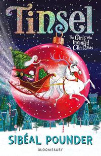 Cover image for Tinsel: The Girls Who Invented Christmas