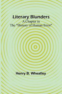 Cover image for Literary Blunders