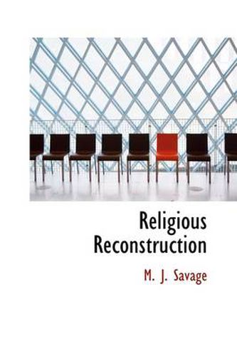 Cover image for Religious Reconstruction