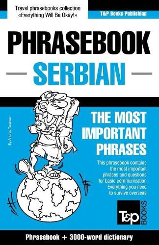 Cover image for English-Serbian phrasebook and 3000-word topical vocabulary