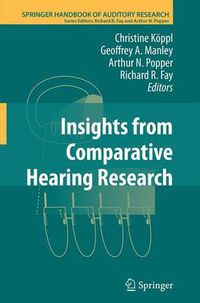 Cover image for Insights from Comparative Hearing Research