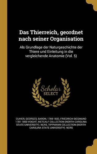 Cover image for Das Thierreich, geordnet nach seiner Organisation