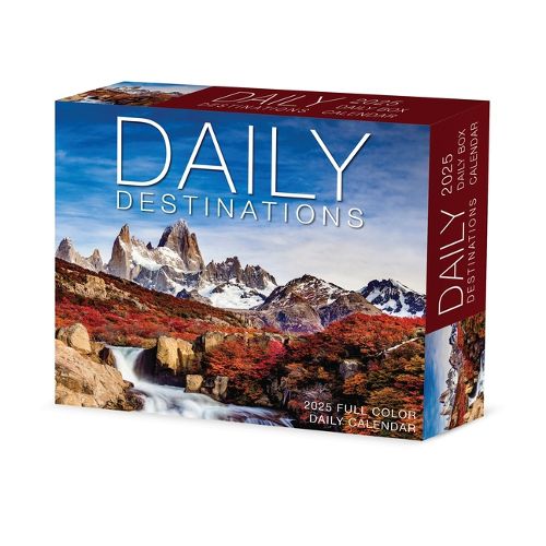 Cover image for Daily Destinations 2026 5.4 X 6.2 Box Calendar