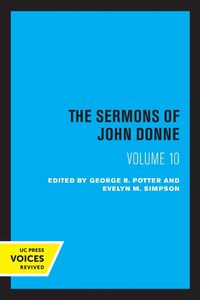 Cover image for The Sermons of John Donne, Volume X