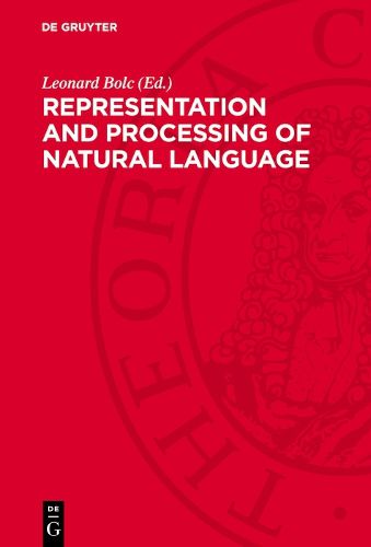 Cover image for Representation and Processing of Natural Language