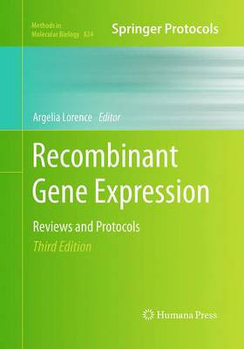 Cover image for Recombinant Gene Expression