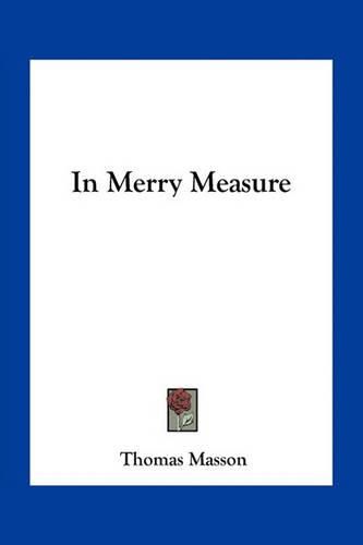 Cover image for In Merry Measure