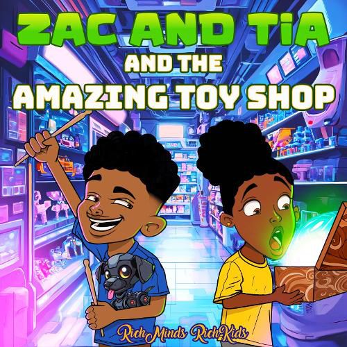 Cover image for Zac And Tia and the Amazing Toyshop